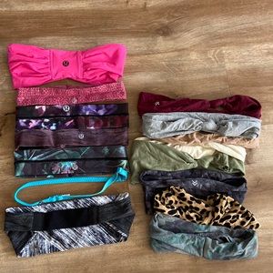 lululemon + headbands bundle